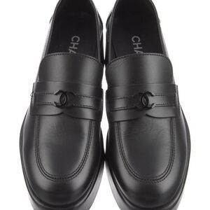 Chanel Women’s Black Loafers